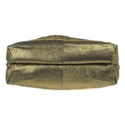 Pre Owned Louis Vuitton Gold Lurex Limited Edition Sunbird Bag