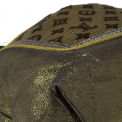 Pre Owned Louis Vuitton Gold Lurex Limited Edition Sunbird Bag