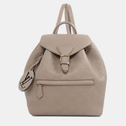 Pre Owned Louis Vuitton Montsouris Pm Backpack Daypack Empreinte