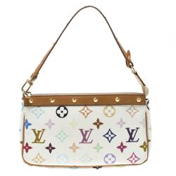 Louis Vuitton x Takashi Murakami Black Multicolor Canvas Milla