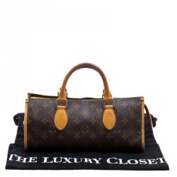Pre Owned Louis Vuitton Monogram Canvas Popincourt Bag