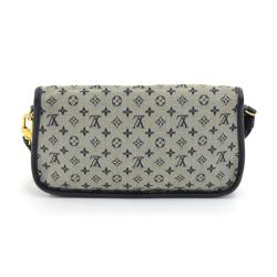 Pre Owned حقيبة لوي فيتون ميني لين مارجوري مونوغرامي زرقاء