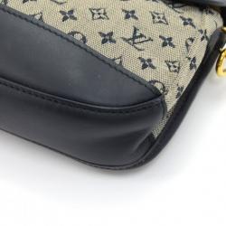 Pre Owned حقيبة لوي فيتون ميني لين مارجوري مونوغرامي زرقاء