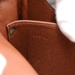 Pre Owned Louis Vuitton Monogram Canvas Cartouchiere MM Bag