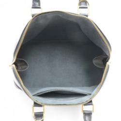 Pre Owned Louis Vuitton Noir Epi Leather Alma PM Bag