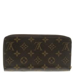 Louis Vuitton Monogram Canvas Zippy wallet