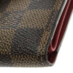 Pre Owned Louis Vuitton Damier Ebene Canvas Koala Wallet