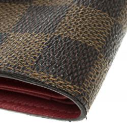 Pre Owned Louis Vuitton Damier Ebene Canvas Koala Wallet