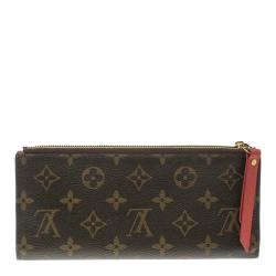 Pre Owned محفظة لوي فيتون إديل كانفاس كوكيليكوت مونوغرامي