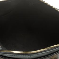 Pre Owned Louis Vuitton Black Monogram Canvas Pallas Bag