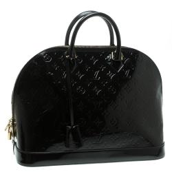 مملوكة مسبقًا حقيبة لوي فيتون ألما فيرنيه مونوغرامي خضراء GM