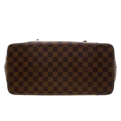 Pre Owned Louis Vuitton Damier Ebene Canvas Hampstead MM Bag