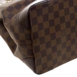 Pre Owned Louis Vuitton Damier Ebene Canvas Hampstead MM Bag