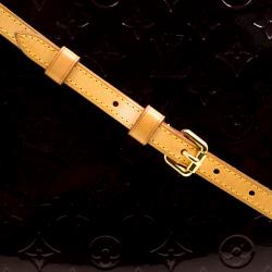 Pre Owned Louis Vuitton Amarante Monogram Vernis Brea GM Bag