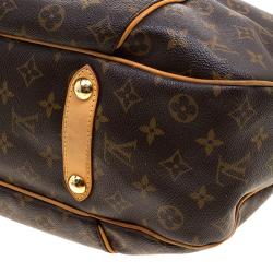 Pre Owned Louis Vuitton Monogram Canvas Galliera GM Bag