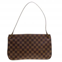 Pre Owned Louis Vuitton Damier Ebene Canvas Aubagne Bag