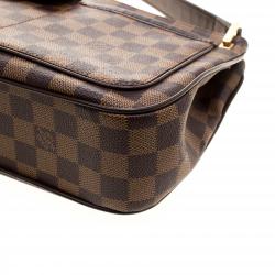 Pre Owned Louis Vuitton Damier Ebene Canvas Aubagne Bag