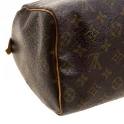 Pre Owned حقيبة لوي فيتون سبيدي كانفاس مونوغرامي 25