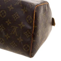Pre Owned حقيبة لوي فيتون سبيدي كانفاس مونوغرامي 25