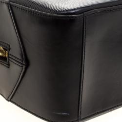 Pre Owned Louis Vuitton Black Epi Leather Sablons Bag