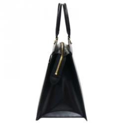 Pre Owned Louis Vuitton Noir Epi Leather Riviera Bag