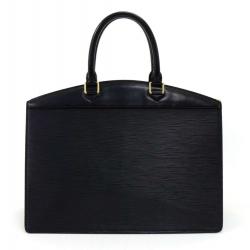 Pre Owned Louis Vuitton Noir Epi Leather Riviera Bag