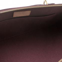 مملوكة مسبقًا حقيبة لوي فيتون شيروود فيرنيه مونوغرامي أحمر روج فوفيستا PM