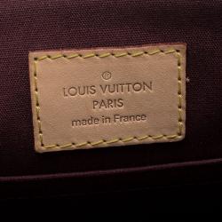 مملوكة مسبقًا حقيبة لوي فيتون شيروود فيرنيه مونوغرامي أحمر روج فوفيستا PM