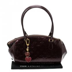 مملوكة مسبقًا حقيبة لوي فيت ون شيروود فيرنيه مونوغرامي أحمر روج فوفيستا PM