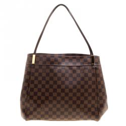Pre Owned Louis Vuitton Damier Ebene Canvas Marylebone GM Bag