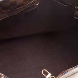 Pre Owned Louis Vuitton Damier Ebene Canvas Marylebone GM Bag