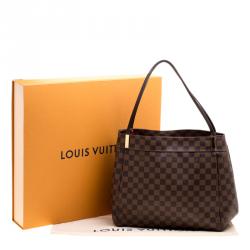Pre Owned Louis Vuitton Damier Ebene Canvas Marylebone GM Bag