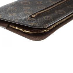 Louis Vuitton Brown Monogram Canvas Insolate Organizer Wallet