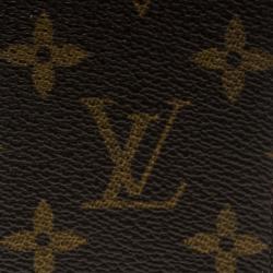Pre Owned Louis Vuitton Monogram Canvas Pression Card Holder
