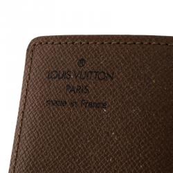 Pre Owned Louis Vuitton Monogram Canvas Pression Card Holder