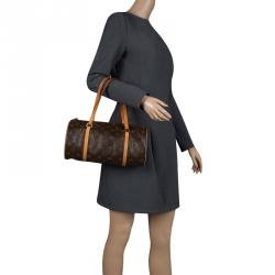 Pre Owned Louis Vuitton Damier Ebene Canvas Papillon 30 Bag
