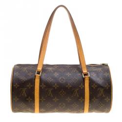 Pre Owned Louis Vuitton Damier Ebene Canvas Papillon 30 Bag