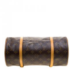 Pre Owned Louis Vuitton Damier Ebene Canvas Papillon 30 Bag