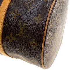 Pre Owned Louis Vuitton Damier Ebene Canvas Papillon 30 Bag