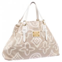 مملوكة مسبقًا Louis Vuitton Beige Canvas Limited Edition Tahitienne Cabas GM Bag