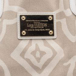 مملوكة مسبقًا Louis Vuitton Beige Canvas Limited Edition Tahitienne Cabas GM Bag