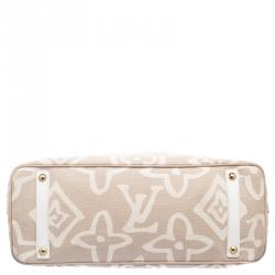 مملوكة مسبقًا Louis Vuitton Beige Canvas Limited Edition Tahitienne Cabas GM Bag
