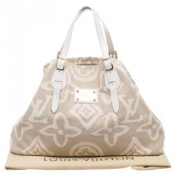 مملوكة مسبقًا Louis Vuitton Beige Canvas Limited Edition Tahitienne Cabas GM Bag