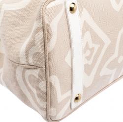 مملوكة مسبقًا Louis Vuitton Beige Canvas Limited Edition Tahitienne Cabas GM Bag