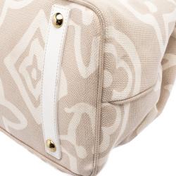 مملوكة مسبقًا Louis Vuitton Beige Canvas Limited Edition Tahitienne Cabas GM Bag