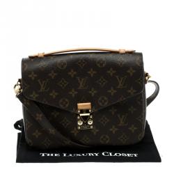 مملوكة مسبقًا Louis Vuitton Monogram Canvas Pochette Metis Bag