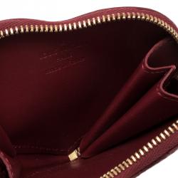 Louis Vuitton Pomme D'Amour Cosmetic Pouch PM and Matching Coin Purse