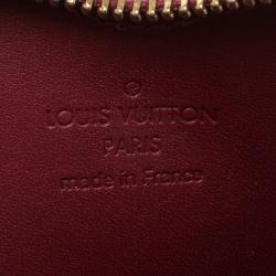 Pre Owned Louis Vuitton Pomme D´Amour Monogram Vernis Heart Coin Purse