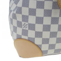 Pre Owned Louis Vuitton Damier Azur Canvas Hampstead MM