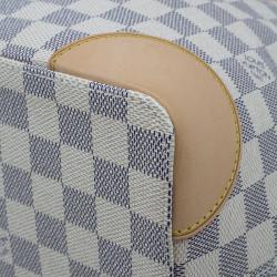 Pre Owned Louis Vuitton Damier Azur Canvas Hampstead MM